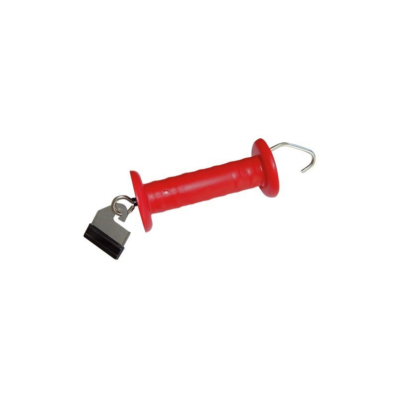 Poignée premium rouge pour ruban avec litzclip