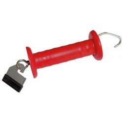 Poignée premium rouge pour ruban avec litzclip