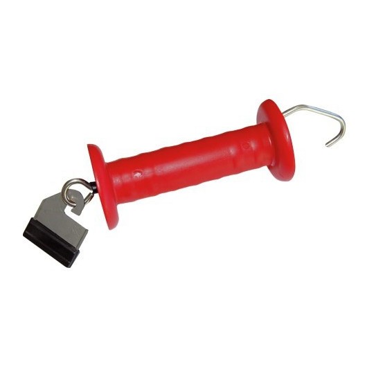 Poignée premium rouge pour ruban avec litzclip