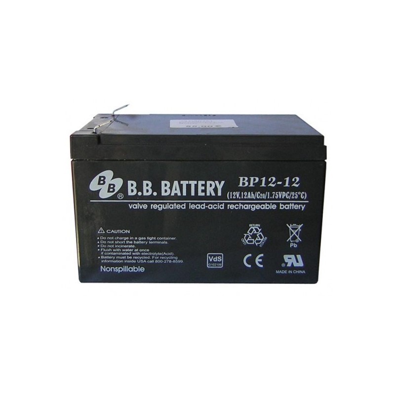 BATTERIE ETANCHE 12Ah -12V RECHARGEABLE POUR CLOTURE