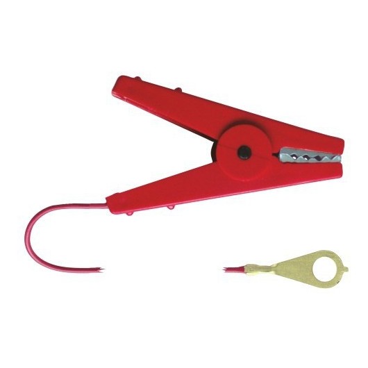 PINCE DE CONEXION AVEC CABLE 100 cms PINCE DE CONEXION AVEC CABLE 100 cms
