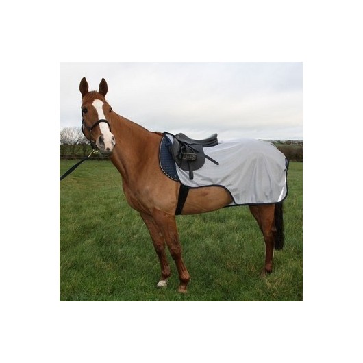 Couvre-reins anti-mouches anti-UV cheval Buzz-off Riding Bucas