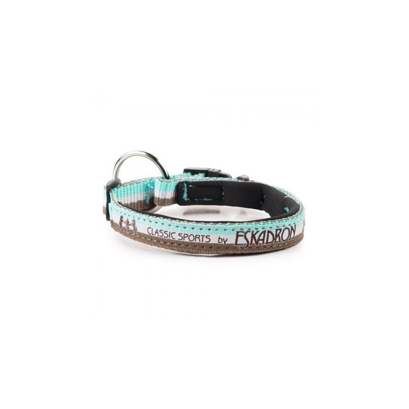 COLLIER + LAISSE  CHIEN TRICOLOR ESKADRON