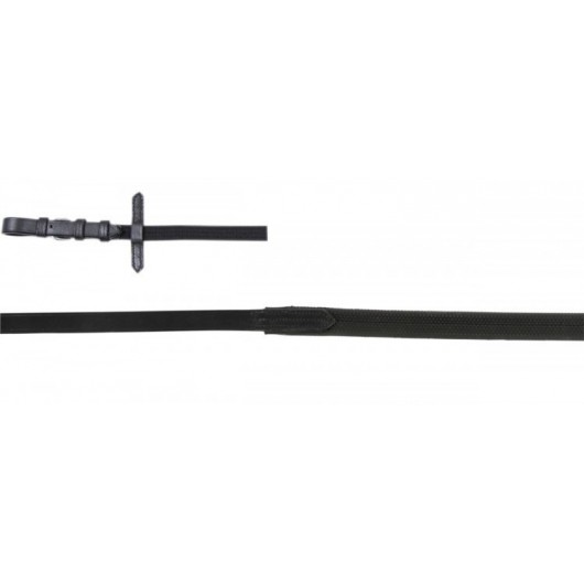 RENES ALLEMANDES SANGLES A MOUSQUETON (cheval-noir)