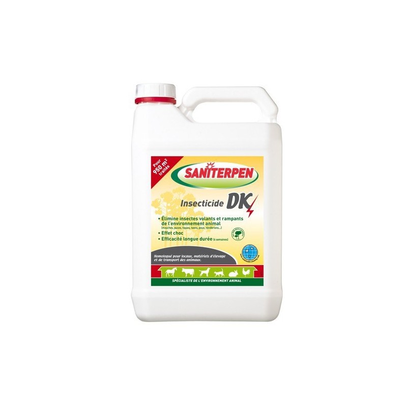 SANITERPEN INSECTICIDE DK 5 LITRES (à diluer)