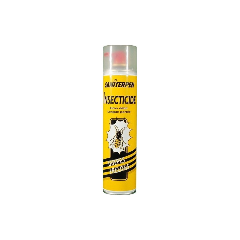 SANITERPEN INSECTICIDE bombe 600 ml (guêpes et frelons  )