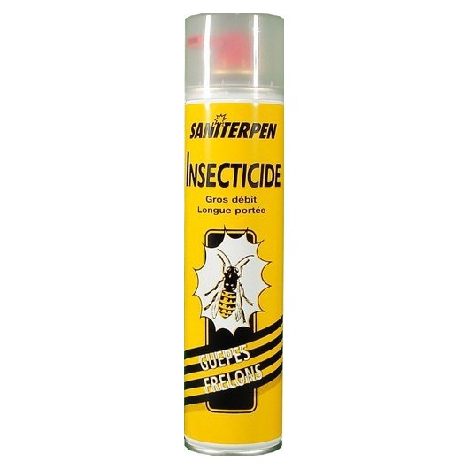 SANITERPEN INSECTICIDE bombe 600 ml (guêpes et frelons  )