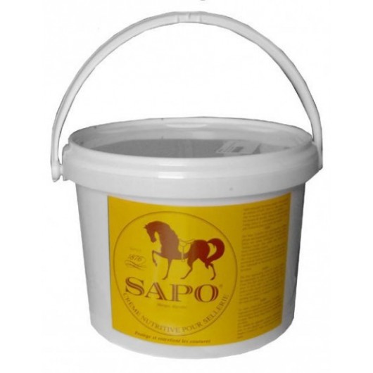 SAPO seau de 4  litres (crème nutritive pour cuirs de sellerie)