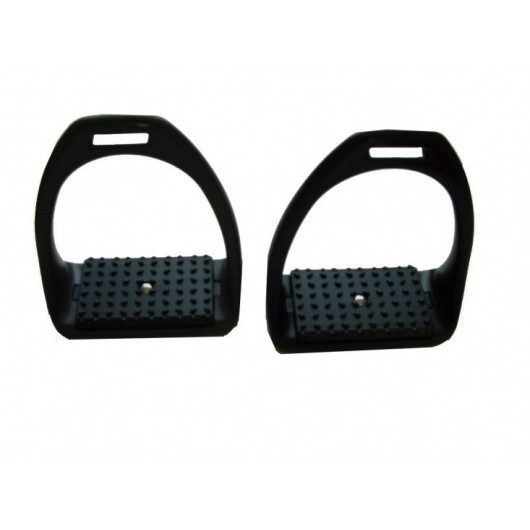 Etriers Composite REFLEX noir adulte - Waldhausen