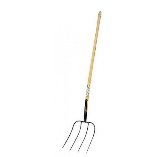 Fourche à fumier métal 4 dents La Gée Fourche à fumier métal 4 dents La Gée