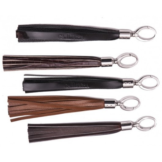 PORTE CLEFS MAROQUINERIE POMPON GALLUCHA PORTE CLEFS MAROQUINERIE POMPON GALLUCHA
