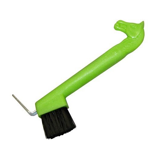 Cure-pied brosse tête de cheval Equestra Cure-pied brosse tête de cheval Equestra