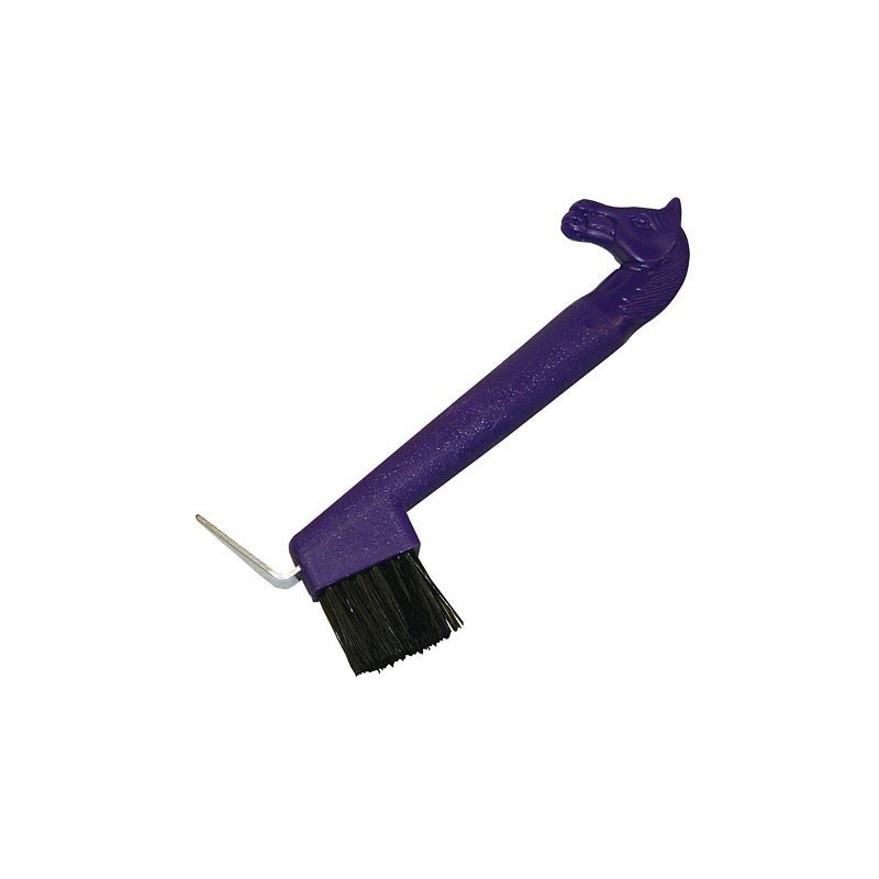 Cure-pied brosse tête de cheval Equestra