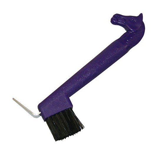 Cure-pied brosse tête de cheval Equestra