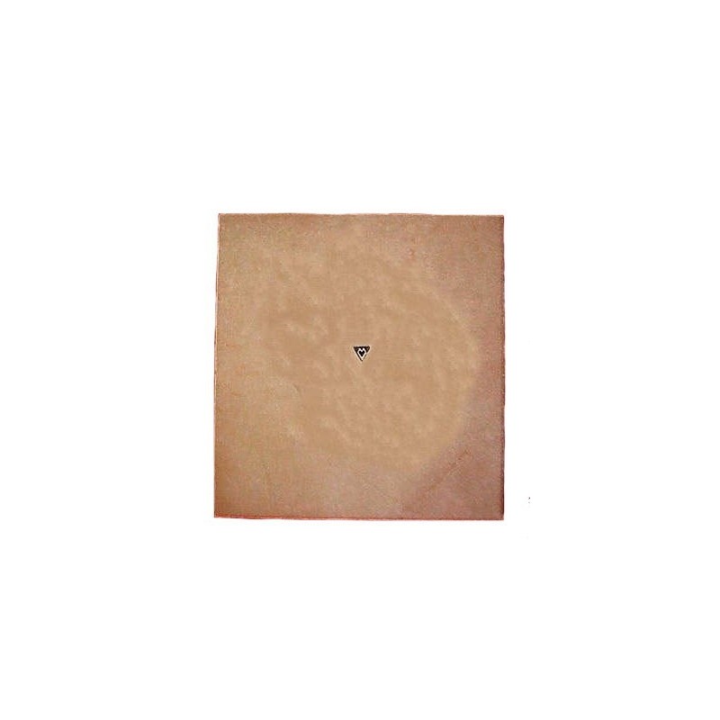 PLAQUE CUIR GRANDE 170 x170mm EP 3.5 mm