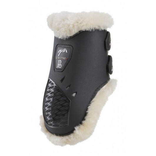 Protège-boulets mouton véritable Carbon Air Sensitive Penelope Leprevost Zandonà