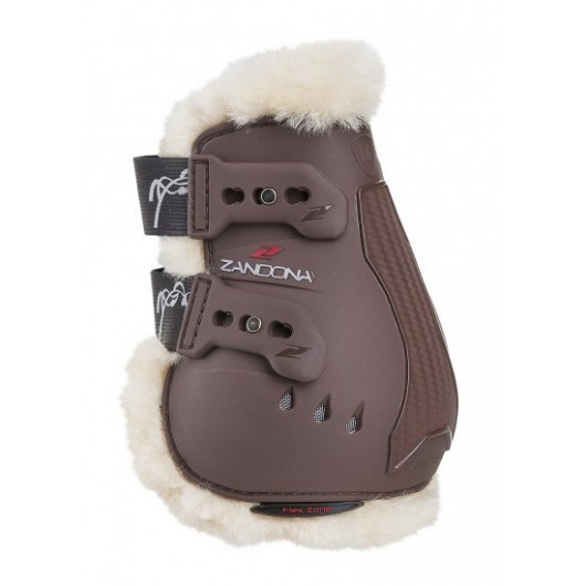 Protège-boulets double coque mouton véritable Carbon Air Sensitive Penelope Leprevost Zandonà Protège-boulets double coque mouton véritable Carbon Air Sensitive Penelope Leprevost Zandonà