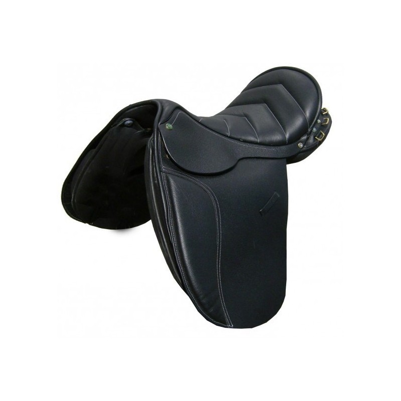 Sacoche De Selle équine En Cuir Véritable - Pour Vétérinaire, éleveur, Randonnée
