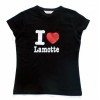 T-shirt cintré enfant "I Love Lamotte "