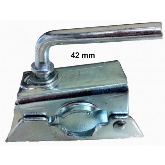 SUPPORT ROUE JOCKEY TUBE 42 mm HAUTEUR 570 mm SUPPORT ROUE JOCKEY TUBE 42 mm HAUTEUR 570 mm