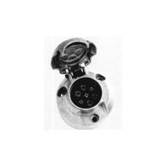 PRISE 7 PLOTS FEMELLE METAL POUR VANS PRISE 7 PLOTS FEMELLE METAL POUR VANS
