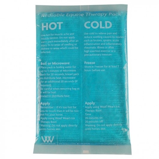 Pack chaud froid pour guêtres thérapeutiques Woof Wear