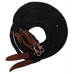 Rênes western en cuir 1.6cm – Horse Liberty