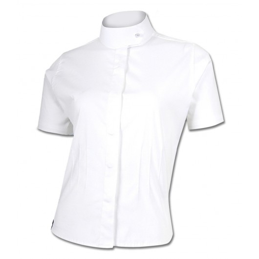 Chemise col officier manches courtes Femme Alexa ELT Paris Chemise col officier manches courtes Femme Alexa ELT Paris