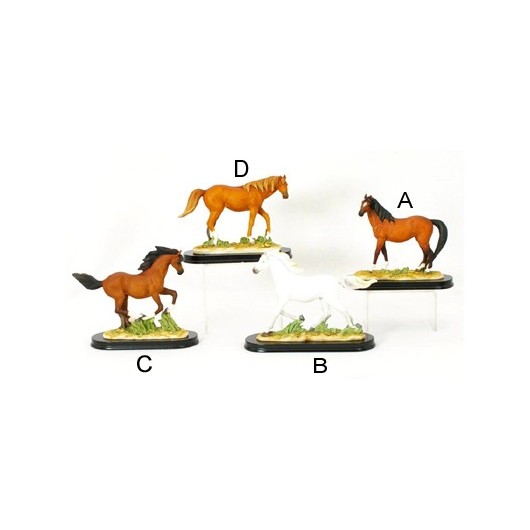Statue résine cheval 15 cm Statue résine cheval 15 cm