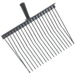 Tête de fourche à copeaux acier