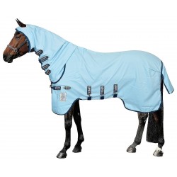 Chemise anti-mouches cheval avec couvre-cou imprégnée Vamoose Rambo Sweet Itch Hoody Horseware