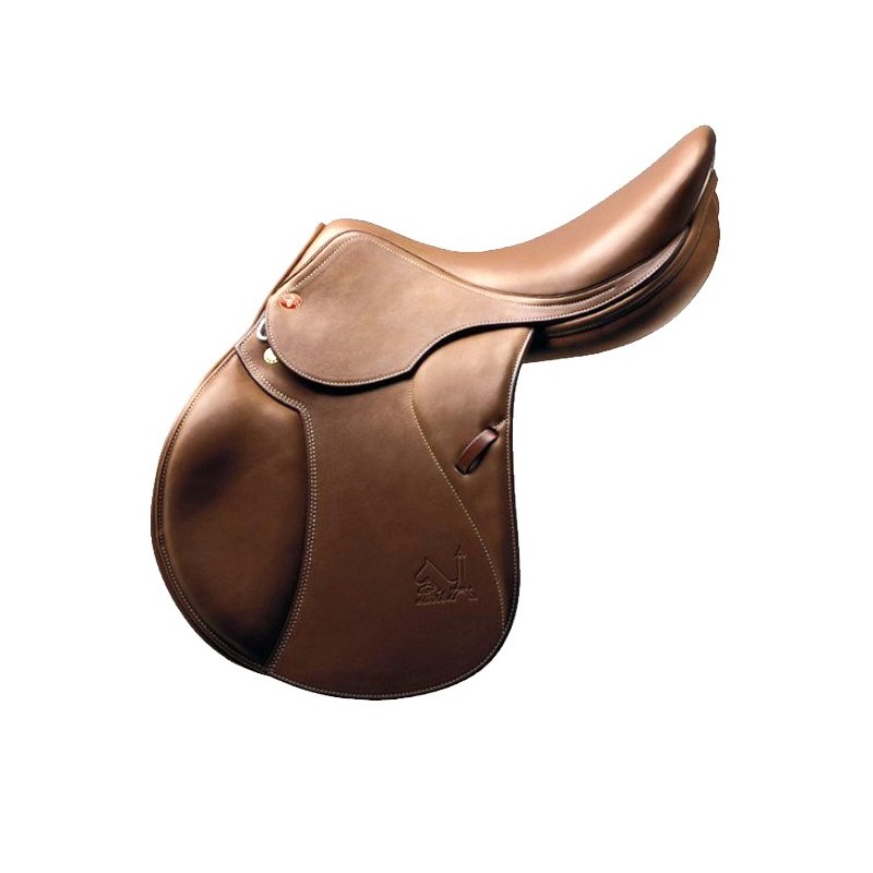 Selle CSO cuir doublée veau Paris Prestige Italia