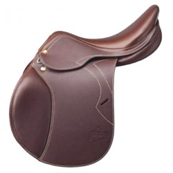 Selle CSO cuir doublée veau Versailles Prestige Italia