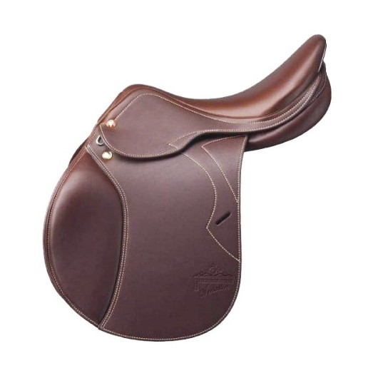 Selle CSO cuir doublée veau Versailles Prestige Italia