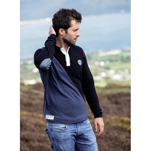 polo à manches longues pour homme - polo manches longues homme