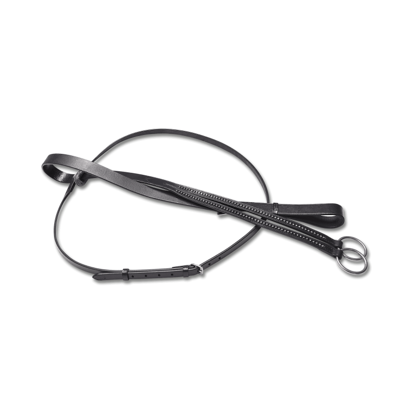 WALDHAUSEN Star Martingal Pony Größe Schwarz - Reitzubehör Für Pferde