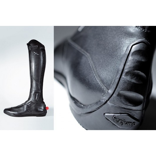 Boots d'équitation compétition noir Liberty Freejump