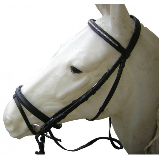 Bridon cuir muserolle combinée Cavalhorse Bridon cuir muserolle combinée Cavalhorse