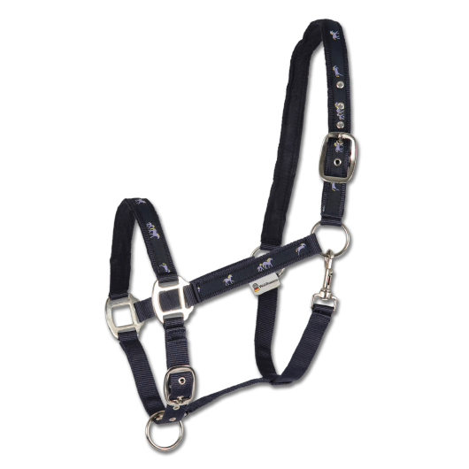 Licol nylon doublé Petits chevaux Waldhausen