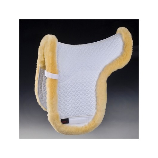 Tapis forme de selle mouton véritable Champ complet Christ