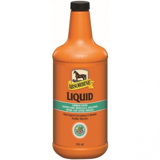 Décontractant musculaire 473 ml Liquid Veterinary Liniment Absorbine