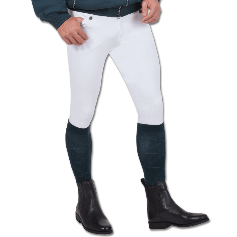 Pantalon équitation microfibre Homme Active Grip ELT