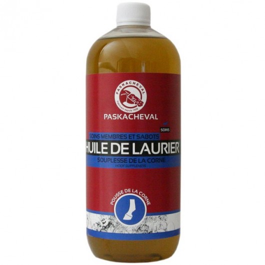 Huile de laurier sabot cheval - Paskacheval Huile de laurier sabots 1 L Paskacheval