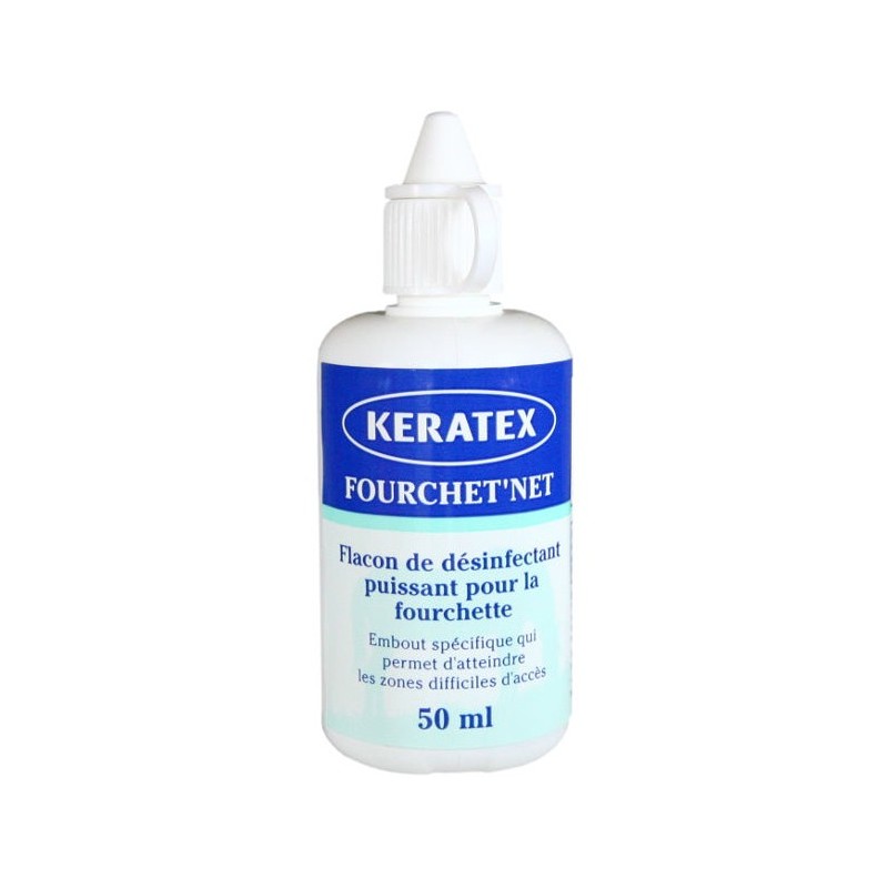 Désinfectant pour fourchette 50 ml Fourchet Net Keratex