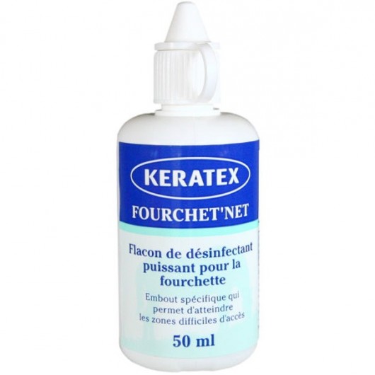 Désinfectant pour fourchette 50 ml Fourchet Net Keratex