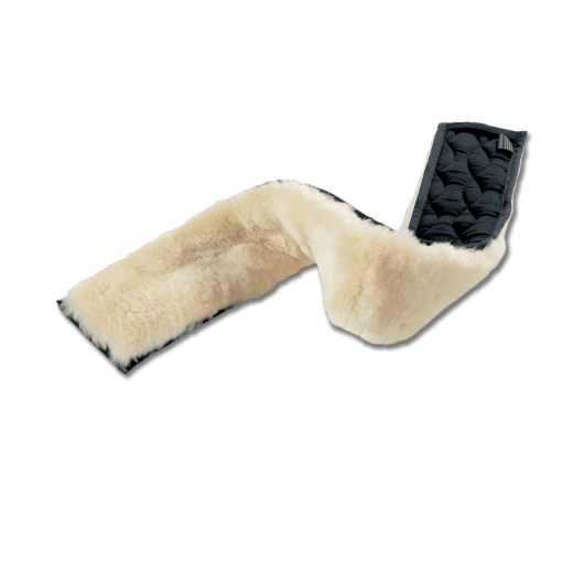 Fourreau de sangle en mouton véritable Waldhausen