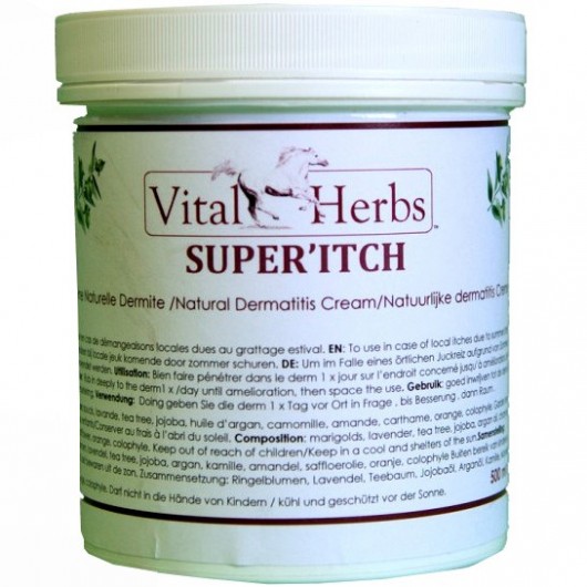 Crème dermite 500 ml Super Itch Vital Herbs