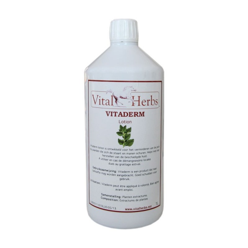 Démangeaisons estivales 1 L Vitaderm Lotion Vital Herbs