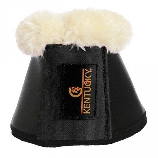 Cloches/Pelisses Pour Sabots De Cheval Kerbl Covalliero - Cuir Synthétique, Fourrure Synthétique, Fermeture Velcro - Taille X Full/XL