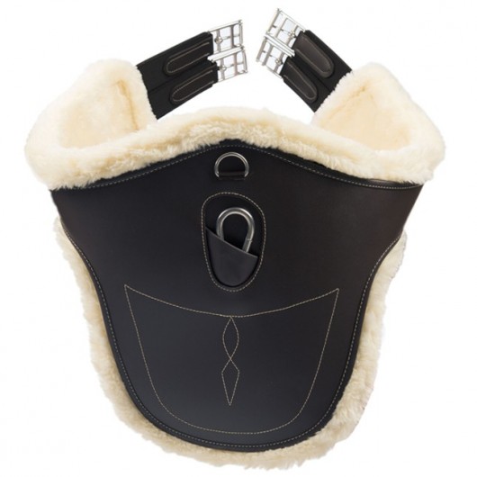 Sangle bavette simili cuir mouton synthétique Kentucky Sangle bavette simili cuir mouton synthétique Kentucky